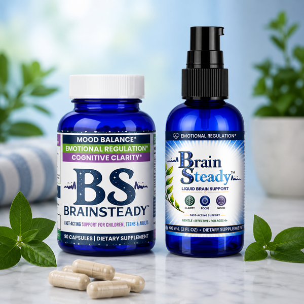 BrainSteady Capsules & Liquid